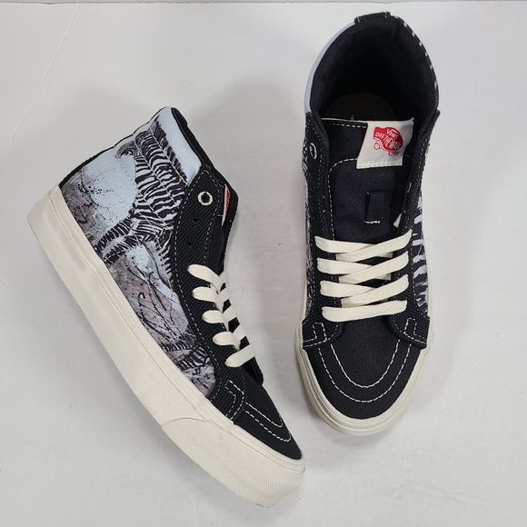 Vans Shoes - Vans Og Sk8-Hi Lx Ralph Steadman Zebra High Top Sneakers Women 7.5 Men 6.0